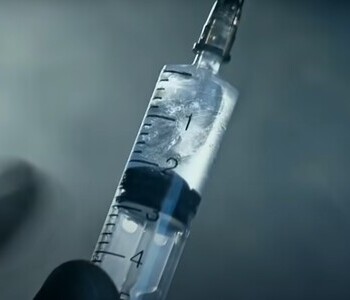 Лечение зависимости от тропикамида в Чебоксарах Шприц с жидкостью